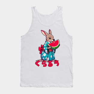 Watermelon kangaroo Tank Top